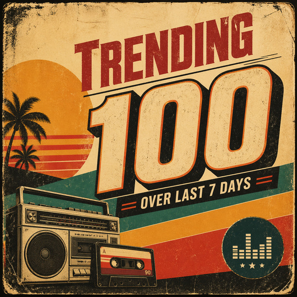 Top 100 Trending 7D playlist poster